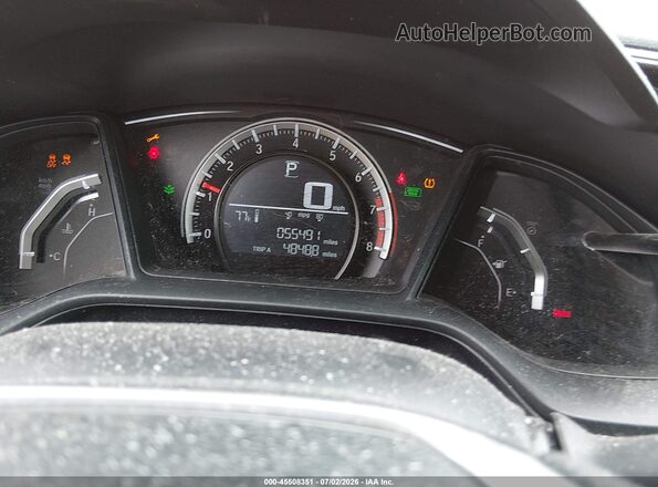 2HGFC2F56GH560208 2016 HONDA CIVIC Red Vista de los asientos traseros