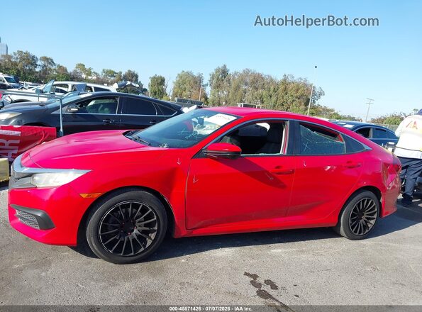2HGFC2F56GH561567 2016 HONDA CIVIC Red Панорамний вид салону 360°