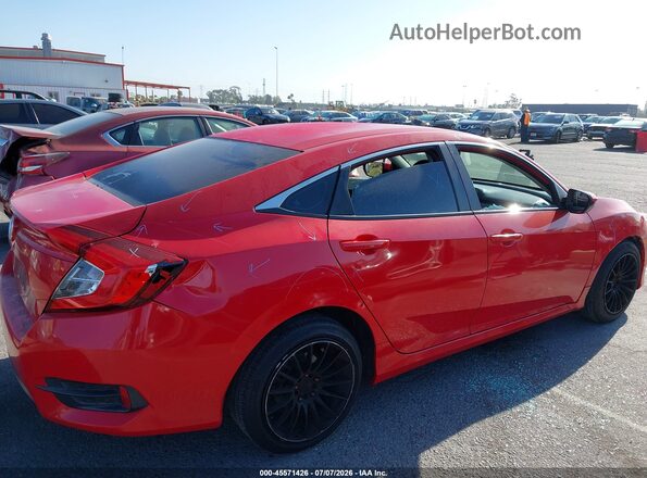 2HGFC2F56GH561567 2016 HONDA CIVIC Red Вид спереду
