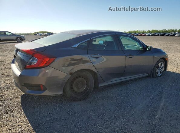 2HGFC2F56HH011108 2017 HONDA CIVIC Gray უკანა მარჯვენა