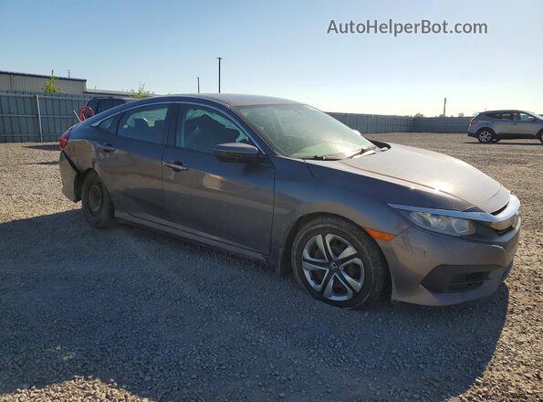 2HGFC2F56HH011108 2017 HONDA CIVIC Gray წინა მარჯვენა