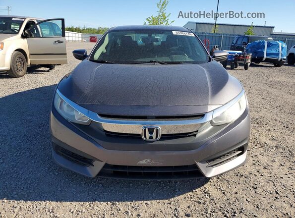2HGFC2F56HH011108 2017 HONDA CIVIC Gray წინა ხედი