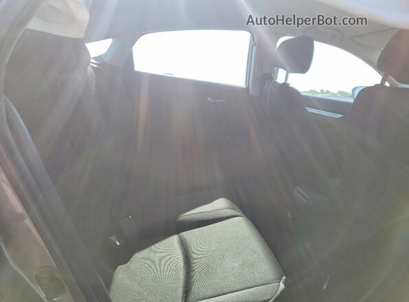 2HGFC2F56HH011108 2017 HONDA CIVIC Gray უკანა სავარძლების ხედი