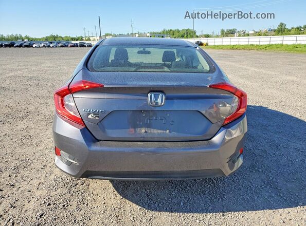 2HGFC2F56HH011108 2017 HONDA CIVIC Gray უკანა ხედი