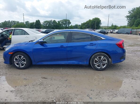 2HGFC2F56HH513472 2017 HONDA CIVIC Blue Widok wnętrza 360 stopni