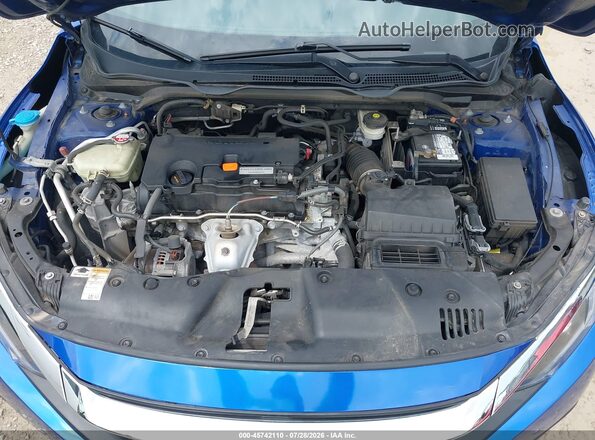 2HGFC2F56HH513472 2017 HONDA CIVIC Blue Widok z tyłu