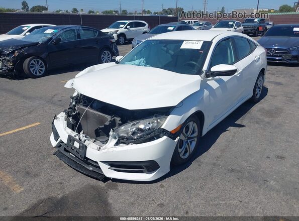 2HGFC2F56HH515884 2017 HONDA CIVIC White Передня ліва чверть
