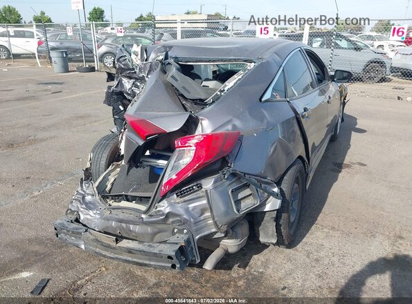 2HGFC2F56HH544978 2017 HONDA CIVIC Gray უკანა მარჯვენა