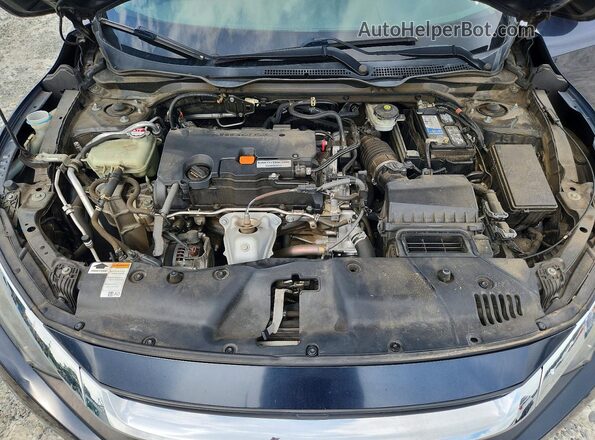 2HGFC2F56HH561358 2017 HONDA CIVIC Charcoal Widok wnętrza z tyłu