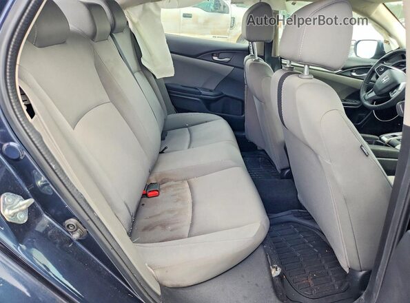 2HGFC2F56HH561358 2017 HONDA CIVIC Charcoal Widok tylnych siedzeń