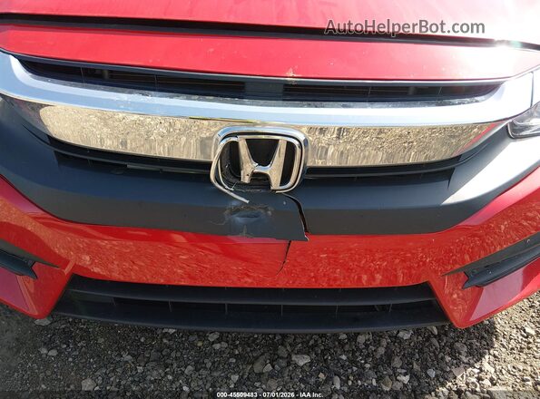 2HGFC2F56JH529726 2018 HONDA CIVIC Red Vista frontal