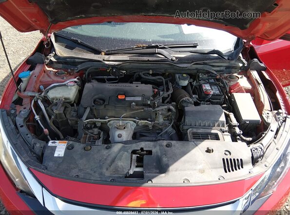 2HGFC2F56JH529726 2018 HONDA CIVIC Red Vista trasera
