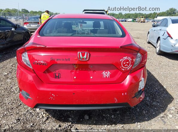 2HGFC2F56JH529726 2018 HONDA CIVIC Red 