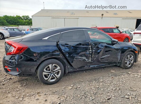 2HGFC2F56JH591529 2018 HONDA CIVIC Black უკანა მარჯვენა
