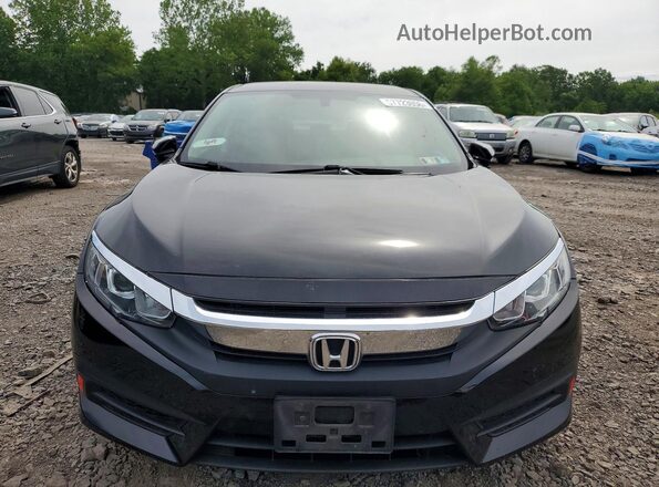 2HGFC2F56JH591529 2018 HONDA CIVIC Black წინა ხედი