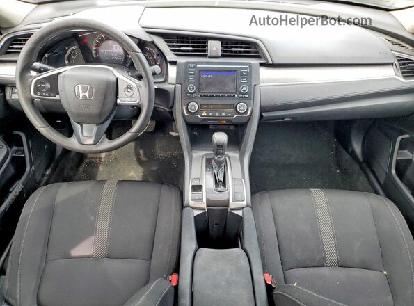 2HGFC2F56JH591529 2018 HONDA CIVIC Black წინა პანელის ხედი