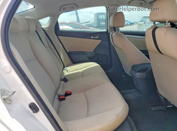 2HGFC2F56JH600620 2018 HONDA CIVIC Белый Вид задних сидений