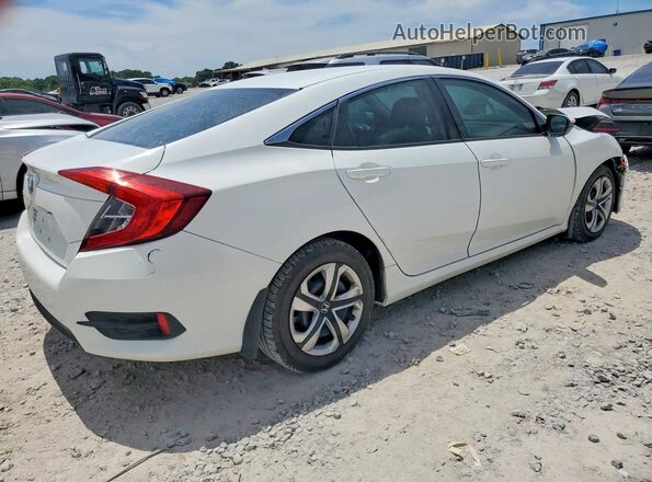 2HGFC2F56JH600620 2018 HONDA CIVIC Белый Задняя правая четверть