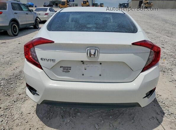 2HGFC2F56JH600620 2018 HONDA CIVIC Белый Вид сзади
