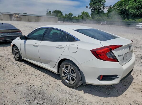 2HGFC2F56JH600620 2018 HONDA CIVIC Белый Задняя левая четверть