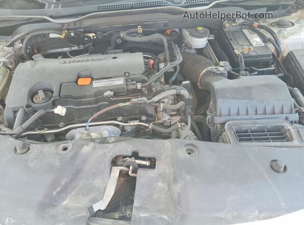 2HGFC2F56JH600620 2018 HONDA CIVIC Белый Вид задней части салона