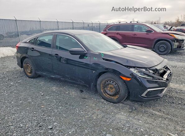 2HGFC2F56KH012380 2019 HONDA CIVIC Black Front right
