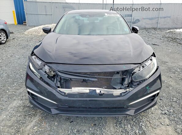 2HGFC2F56KH012380 2019 HONDA CIVIC Black Front view