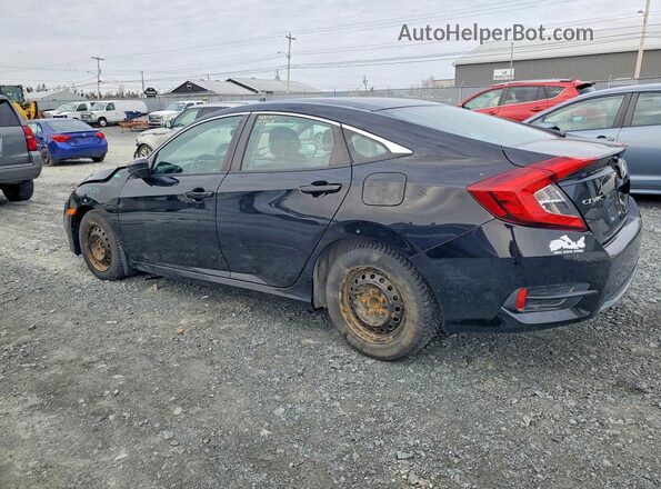 2HGFC2F56KH012380 2019 HONDA CIVIC Black Rear left