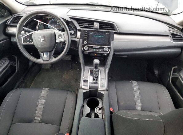2HGFC2F56KH012380 2019 HONDA CIVIC Black Dashboard view