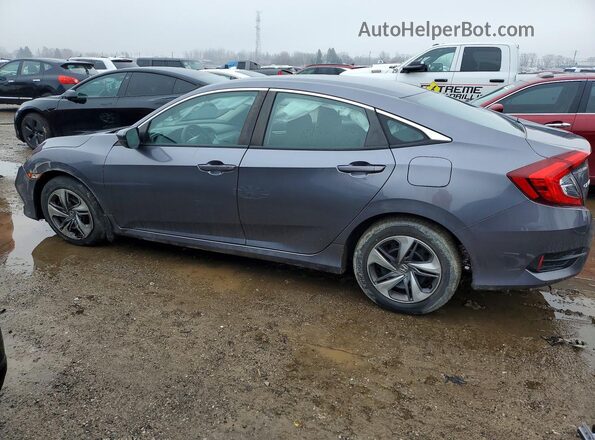 2HGFC2F56MH000197 2021 HONDA CIVIC Gray უკანა მარცხენა