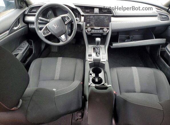 2HGFC2F56MH000197 2021 HONDA CIVIC Gray წინა პანელის ხედი