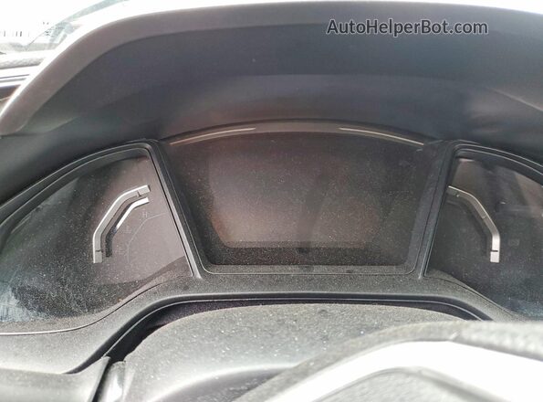 2HGFC2F56MH000197 2021 HONDA CIVIC Gray ხელსაწყოთა პანელის ხედი