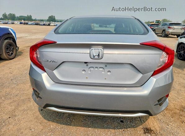 2HGFC2F56MH016092 2021 HONDA CIVIC Silver უკანა ხედი
