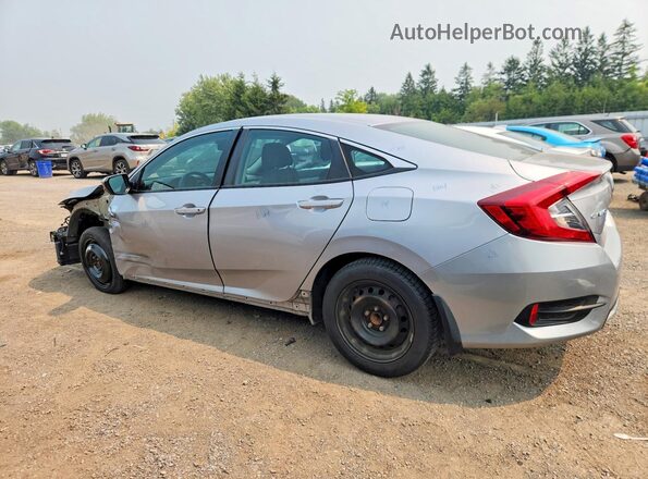 2HGFC2F56MH016092 2021 HONDA CIVIC Silver უკანა მარცხენა
