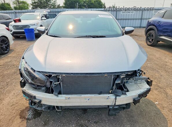 2HGFC2F56MH016092 2021 HONDA CIVIC Silver წინა ხედი