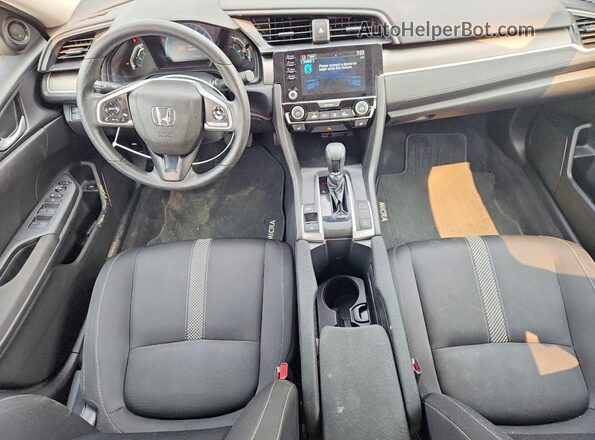 2HGFC2F56MH016092 2021 HONDA CIVIC Silver წინა პანელის ხედი