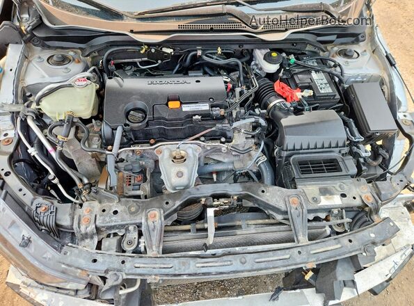 2HGFC2F56MH016092 2021 HONDA CIVIC Silver უკანა სალონის ხედი
