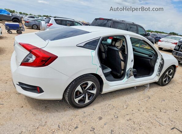 2HGFC2F57GH524897 2016 HONDA CIVIC Белый Задняя правая четверть