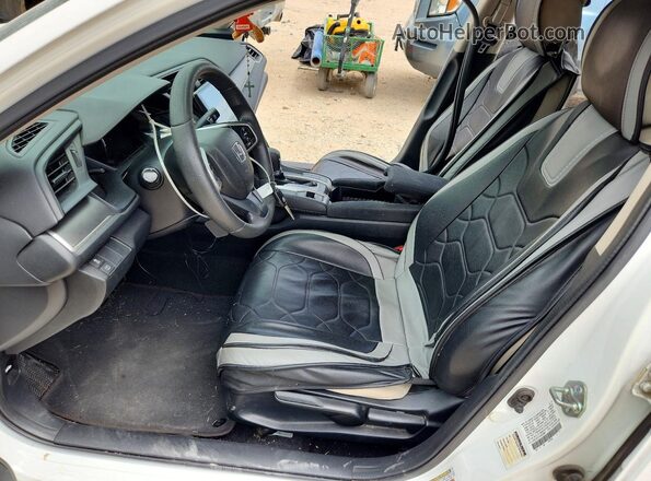 2HGFC2F57GH524897 2016 HONDA CIVIC Белый Вид салона спереди