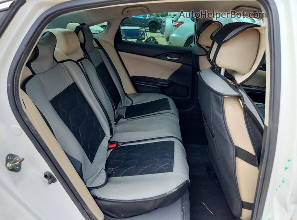 2HGFC2F57GH524897 2016 HONDA CIVIC Белый Вид задних сидений