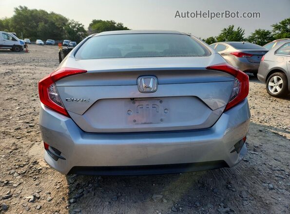 2HGFC2F57GH532711 2016 HONDA CIVIC Silver Widok z tyłu