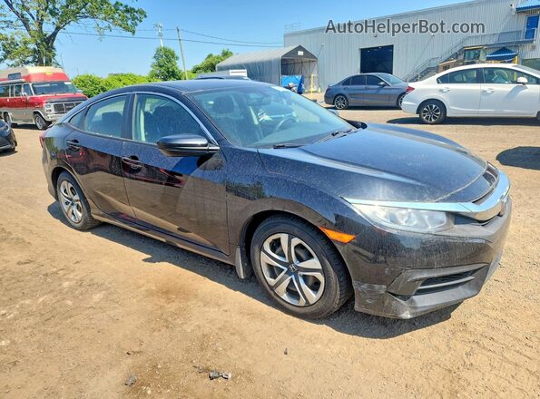 2HGFC2F57HH027432 2017 HONDA CIVIC Black Передня права чверть