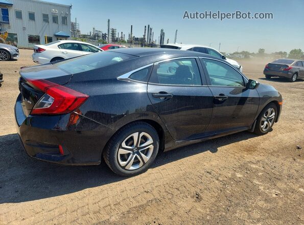 2HGFC2F57HH027432 2017 HONDA CIVIC Black Задня права чверть
