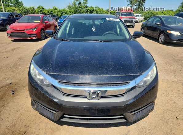 2HGFC2F57HH027432 2017 HONDA CIVIC Black Вид спереду
