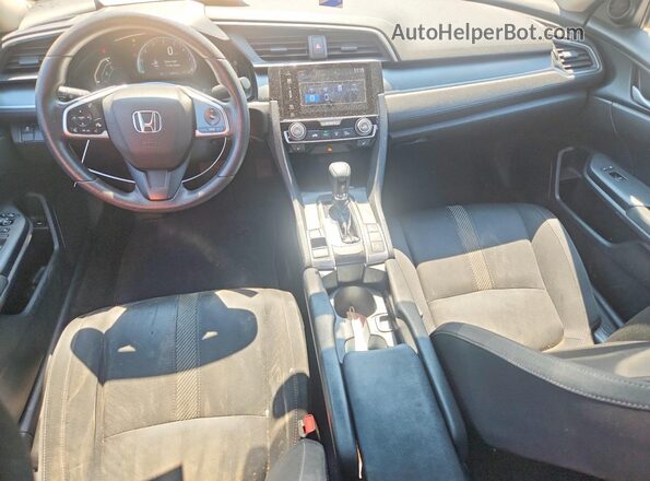 2HGFC2F57HH027432 2017 HONDA CIVIC Black Вид панелі приладів