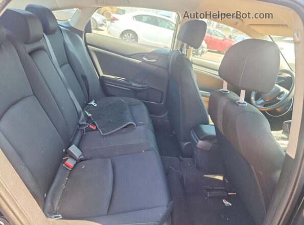 2HGFC2F57HH027432 2017 HONDA CIVIC Black Вид задніх сидінь