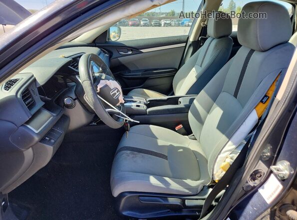 2HGFC2F57HH509494 2017 HONDA CIVIC Gray Vista interior delantera