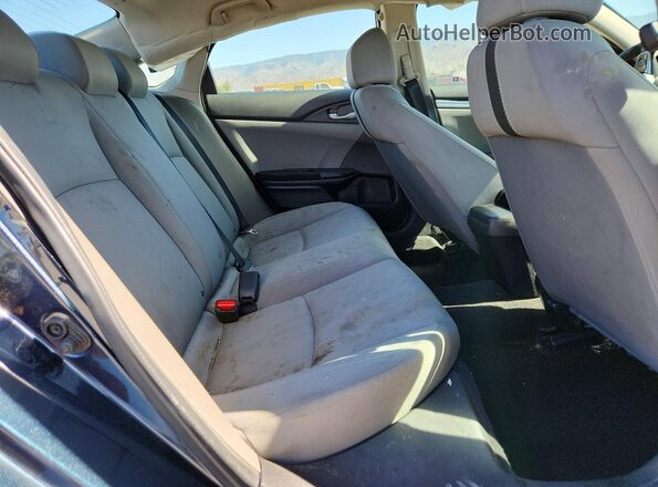 2HGFC2F57HH509494 2017 HONDA CIVIC Gray Vista de los asientos traseros