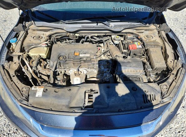 2HGFC2F57HH509494 2017 HONDA CIVIC Gray Vista interior trasera