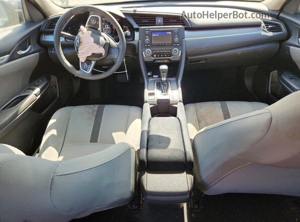 2HGFC2F57HH509494 2017 HONDA CIVIC Gray Vista del salpicadero